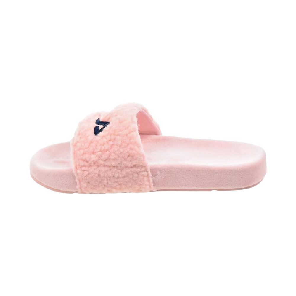 Fila Women's Fuzzy Drifter Slide Sandal PINK - Navy - Red Size 8/ 9 New - Picture 4 of 7